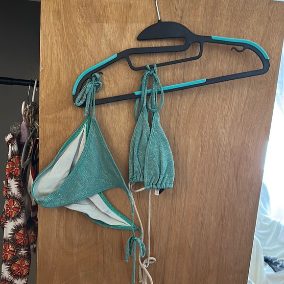 Vix Swim Vix Shimmering Teal Bikini Poshmark